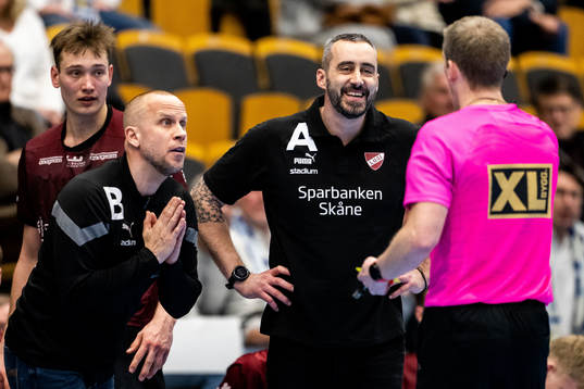 Lugis assisterande tränare Christoffer Geissler och