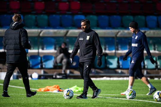 Tillfälliga huvudtränarna William Lundin och Alexander