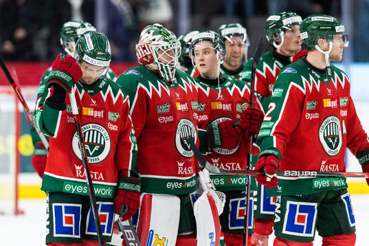 Frölundas spelare deppar