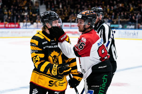 Skellefteås Jonathan Pudas och Örebros Mathias Bromé