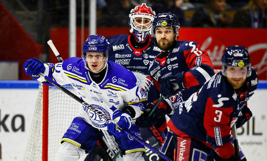 Leksands Martin Karlsson och Linköpings Craig Schira