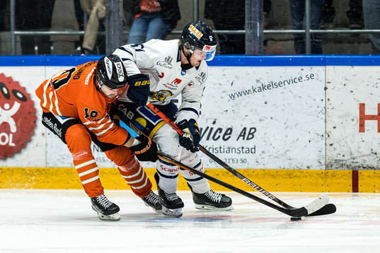 Karlskronas Mikael Roslund och Visby Romas Lucas Ramberg