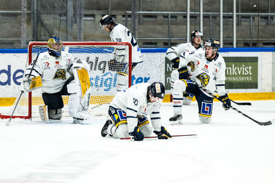 Bläddra bland fler bilder av Ishockey, Kval till Hockeyallsvenskan, Kvalomgång, Karlskrona - Visby Roma