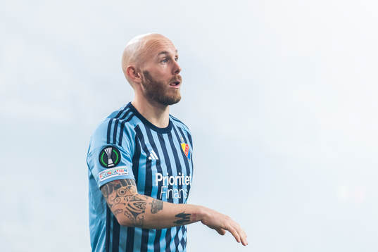 Magnus Eriksson of Djurgården looks dejected