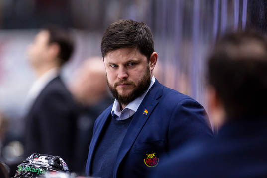 Luleås assisterande tränare Oskar Häggström