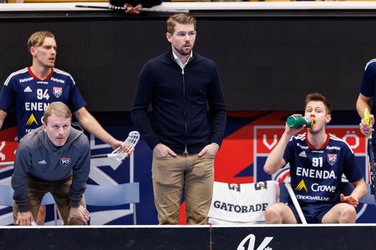 Växjös assisterande tränare Christopher Holmer