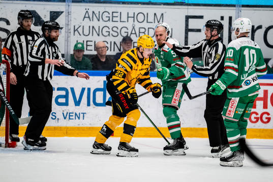 Skellefteås Jonathan Johnsson och Rögles Vojtech Mozik