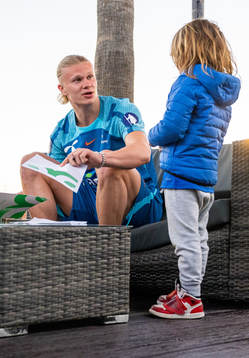 Erling Braut Haaland of the Norwegian national football
