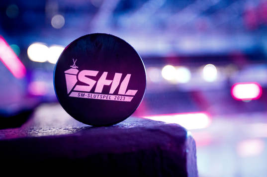SHL slutspelspuck