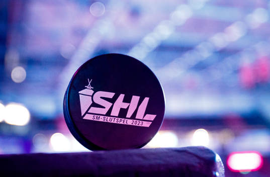 SHL slutspelspuck