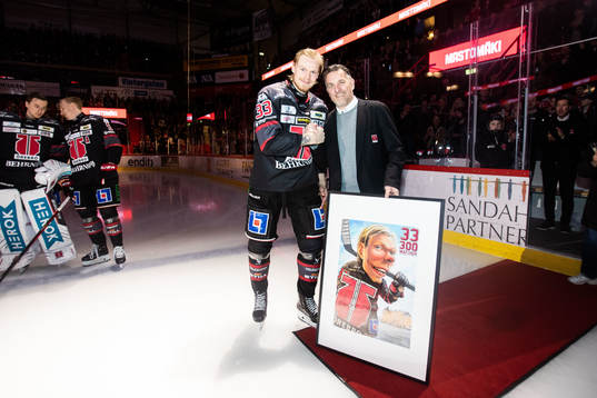 Örebros Christopher Mastomäki hyllas för 300 spelade