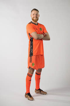 Viktor Johansson of the Swedish national football team