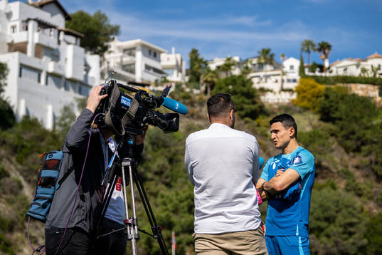 Mohamed Elyounoussi of the Norwegian national football team