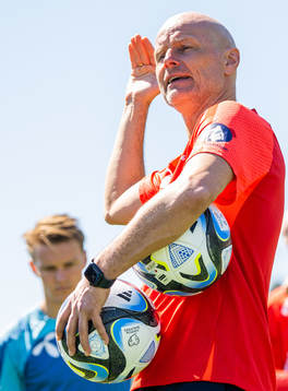 Ståle Solbakken, head coach of the Norwegian national