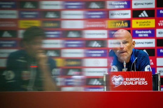 Ståle Solbakken, head coach of the Norwegian national