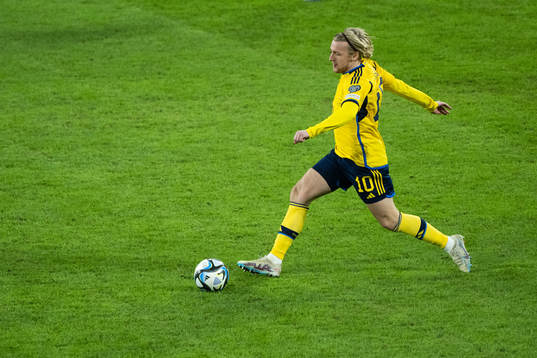 Emil Forsberg of Sweden