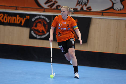 Rönbys lagkapten Jennifer Lindholm