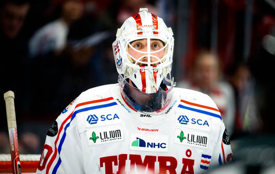 Timrås målvakt Jacob Johansson