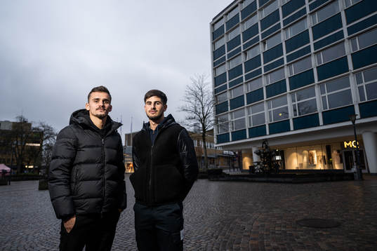 Ajdin Zeljkovic och Emin Grozdanic