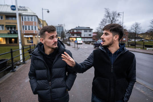 Ajdin Zeljkovic och Emin Grozdanic