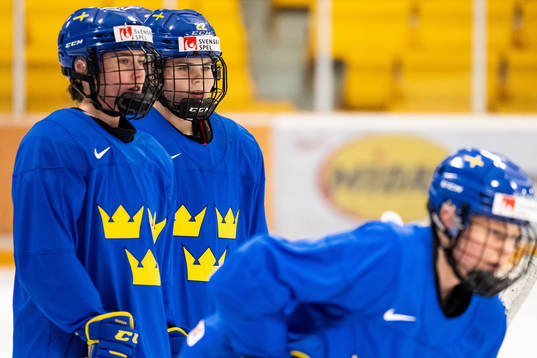 Hanna Thuvik of Sweden at a practice session