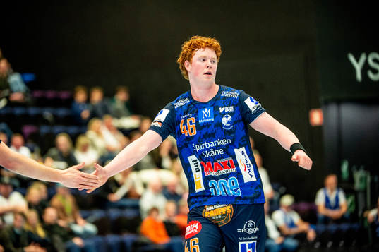 IFK Kristianstads Herman Josefsson jublar