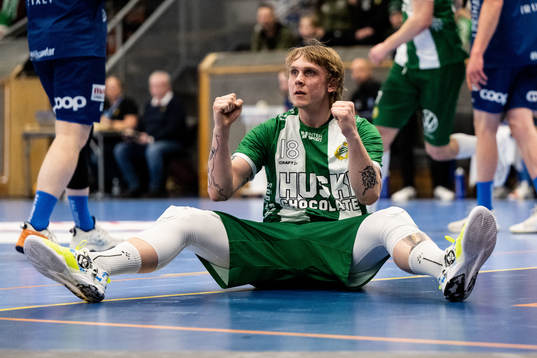 Hammarbys Edwin Aspenbäck jublar