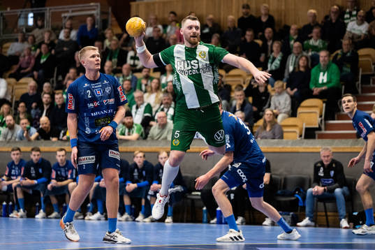 Skövdes Markus Sjöbrink och Hammarbys Alexander Morsten