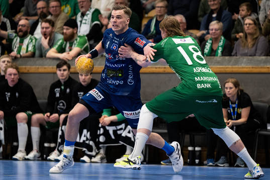 Skövdes Mile Bergvall och Hammarbys Edwin Aspenbäck