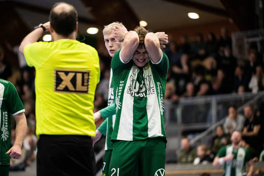 Hammarbys Anders Wik Rydberg reagerar på domslut