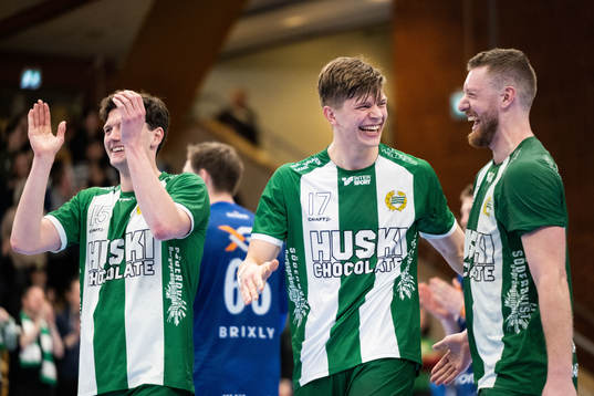 Hammarbys Johan Nilsson, Ludvig Lindeberg och Alexander