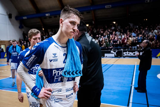 Redbergslids Oskar Joelsson deppar
