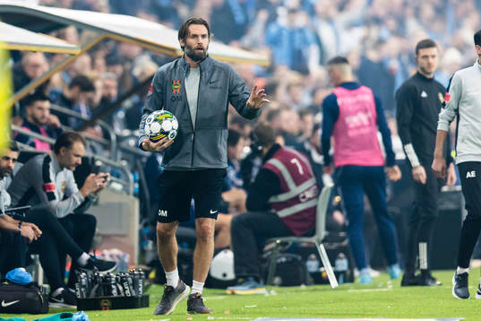 Brommapojkarnas tränare Olof Mellberg