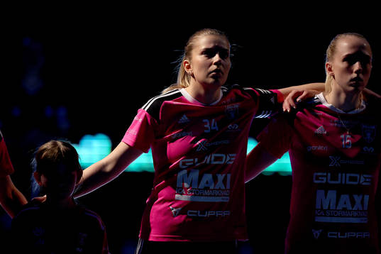 Faluns lagkapten Moa Gustafsson innan kvartsfinal fem i