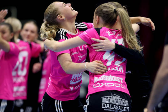 Faluns Lina Källström Andersson jublar