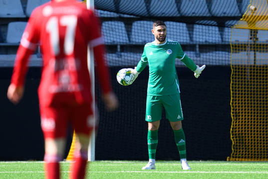 Utsiktens målvakt Elias Hadaya