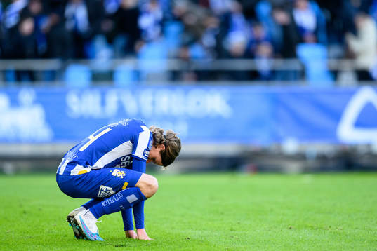 IFK Göteborgs Gustaf Norlin deppar