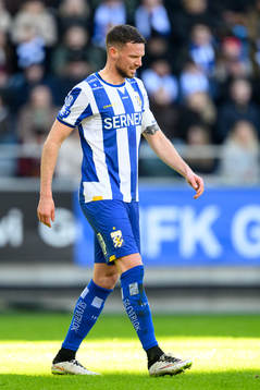 IFK Göteborgs Marcus Berg har ont