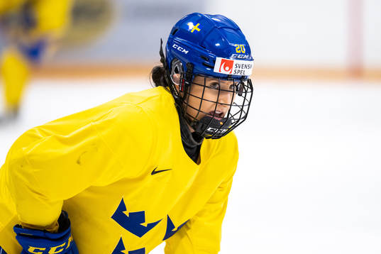 Fanny Rask of Sweden at a practice session