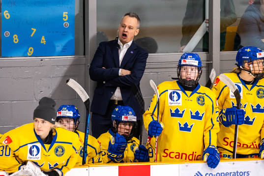 Assistant coach Andreas Karlsson