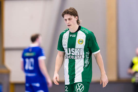 Hammarbys Viktor Ahlstrand deppar