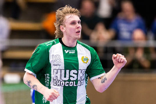 Hammarbys Edwin Aspenbäck jublar