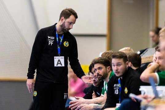 Hammarbys tränare Patrik Fahlgren