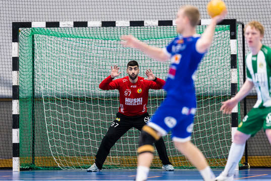 Hammarbys målvakt Hayder Al Khafadji