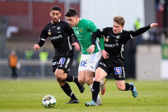 Örebros Lucas Shlimon och Victor Backman mot Jönköpings
