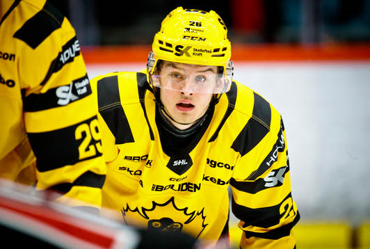 Skellefteås Simon Robertsson deppar