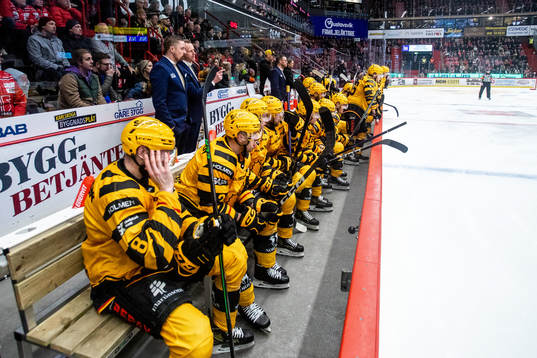 Skellefteås spelare deppar