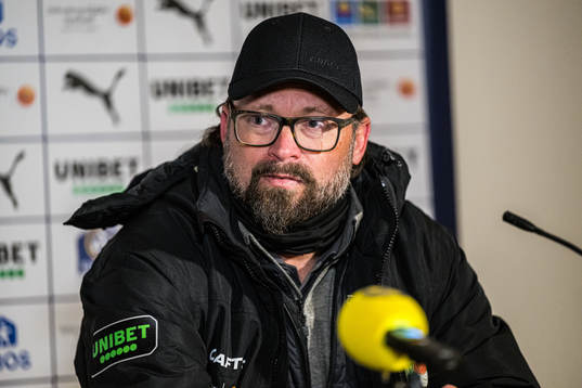 Varbergs huvudtränare Joakim Persson