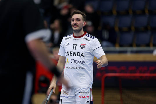 Växjös Manuel Maurer jublar
