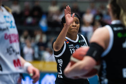 Luleås Bria Goss jublar
